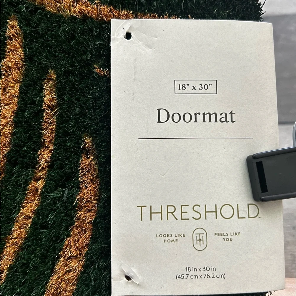 🌴 Tropical Palm Rectangular Outdoor Doormat | Threshold